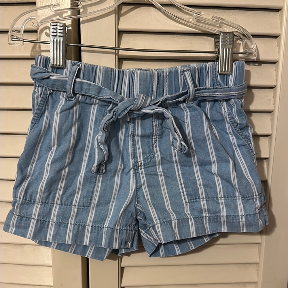 Copper Key Blue and White Striped Comfy Shorts size 6